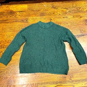 Crewneck American eagle brand green sweater. Size small.